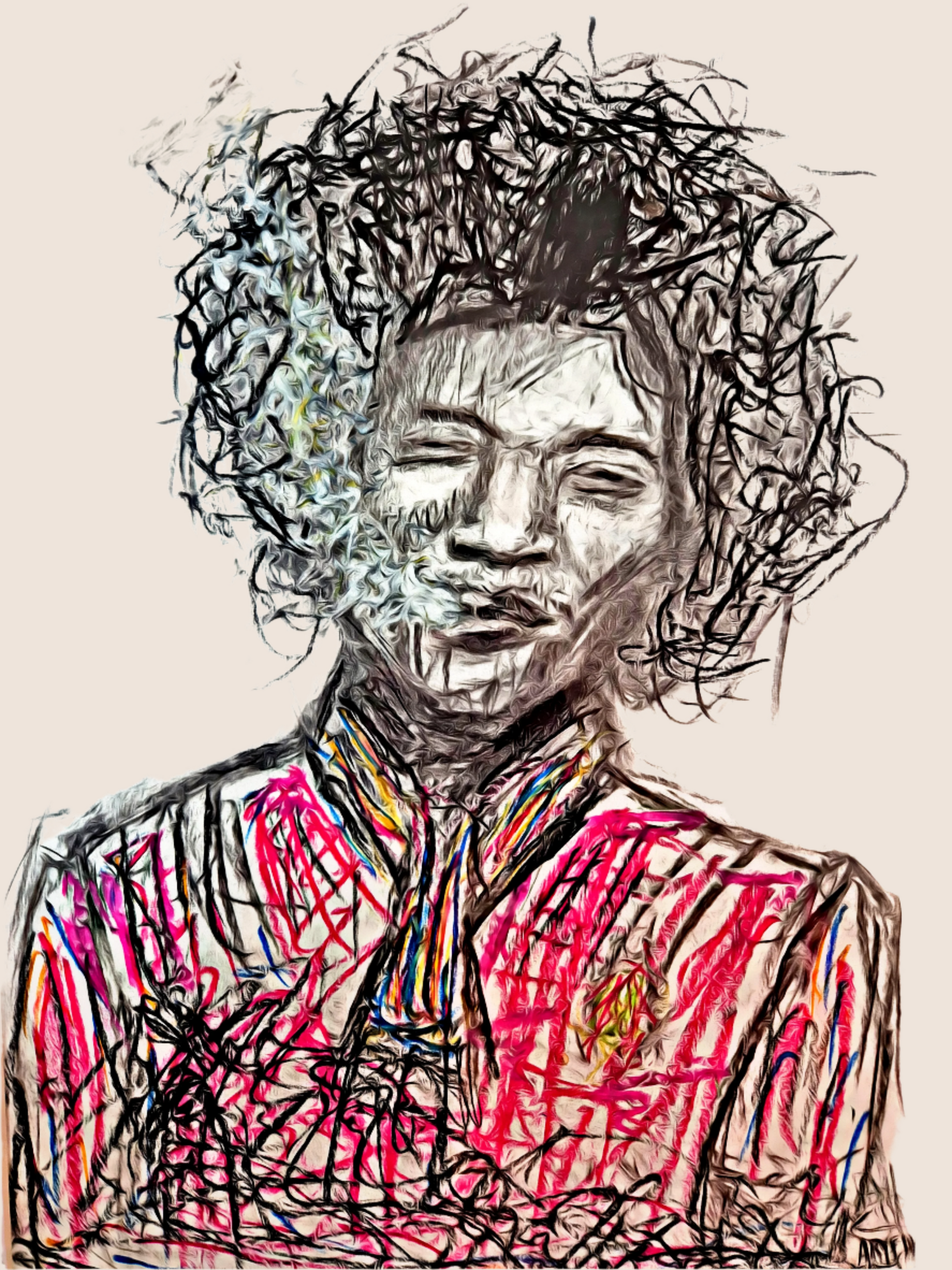 Hendrix Print